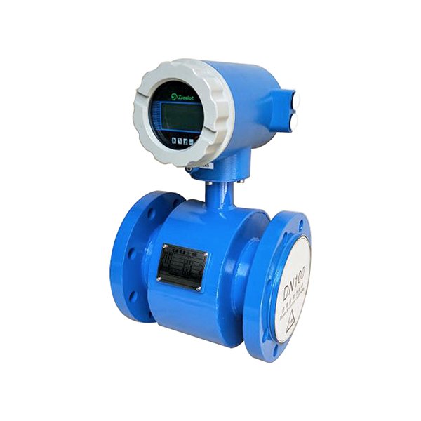 Ziasiot Oil Flow Meter IP68 Waterproof Water Flow Meter Sensor Wastewater air Gas Flow Meter 4-20ma with Digital Display