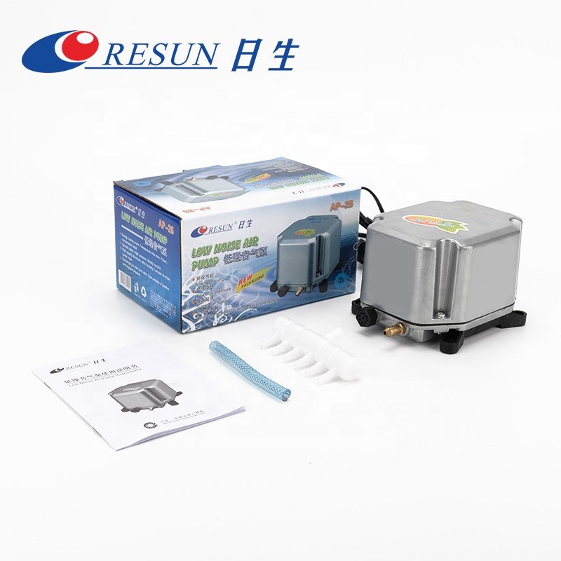 Resun Ap-25 Aquarium Air Pump Low Noise Gas Compressor Sewage Treatment Vacuum Pump Medical Equipment High Pressure Pump