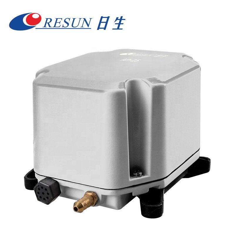 Resun Ap-25 Aquarium Air Pump Low Noise Gas Compressor Sewage Treatment Vacuum Pump Medical Equipment High Pressure Pump