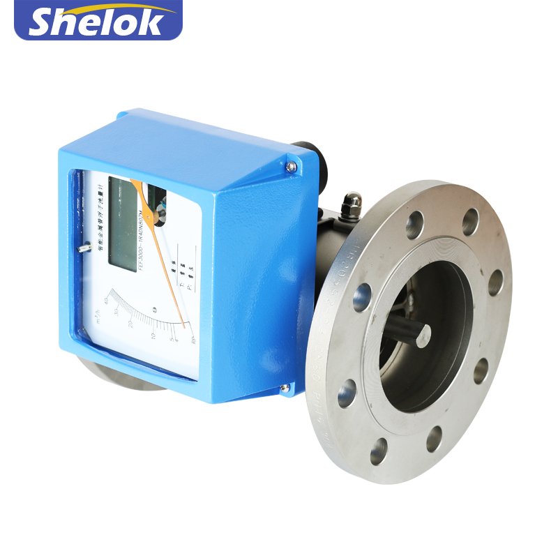 Shelok High Accuracy Rotameter Flowmeter Metal Tube Stainless Steel Float Water CO2 Alcohols Chlorine Hydrogen Gas Detection