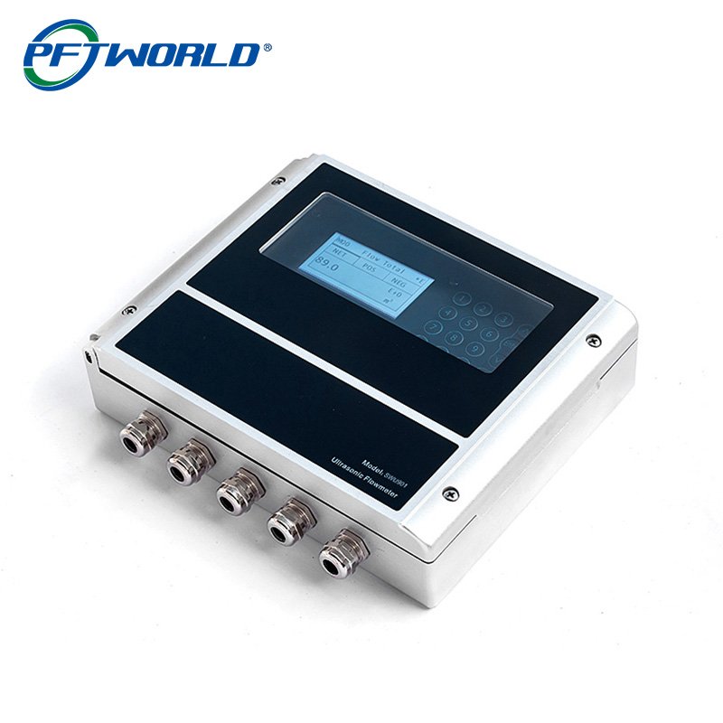Flowmeter Diesel Fuel Oil Digital Peak Portable Sewage Heat Compressed Air Energy Ultrasonic Flow Meter Sensor
