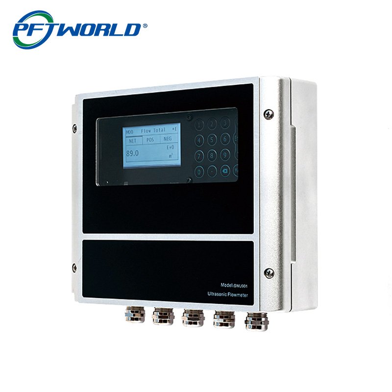 Flowmeter Diesel Fuel Oil Digital Peak Portable Sewage Heat Compressed Air Energy Ultrasonic Flow Meter Sensor