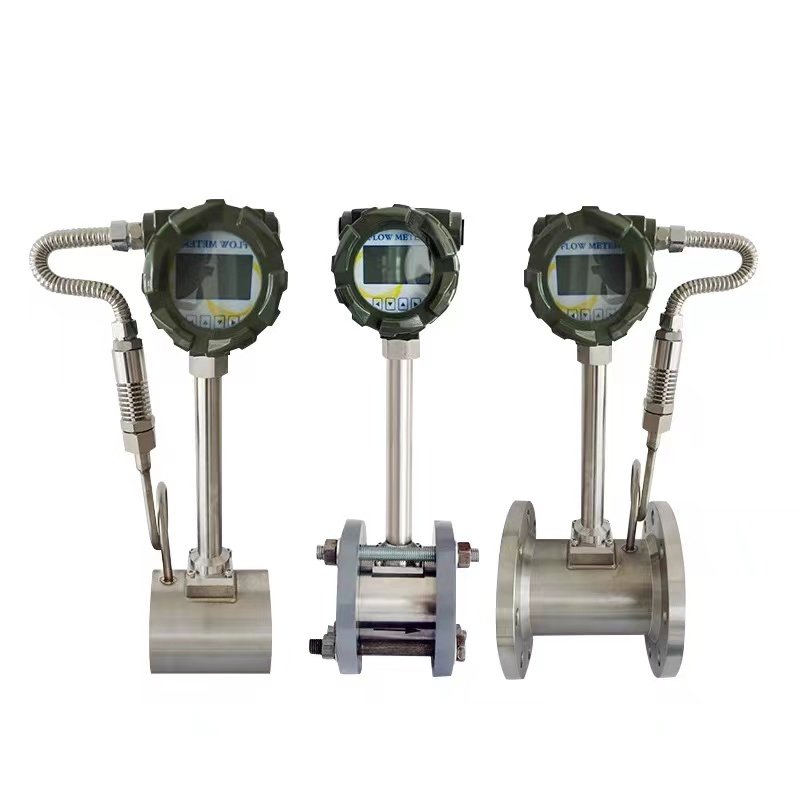 DN300 Professional Manufacturers 4-20ma Vortex Flowmeter DN20 High Precision Long Life Liquid Gas Flowmeter