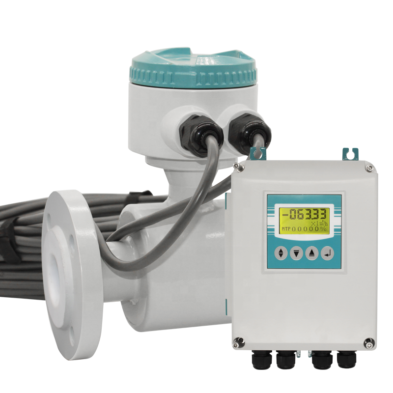 Electromagnetic Flowmeter Caudalimetro Dn150 8 Inch RS485 Digital Water Electromagnetic Flow Meter