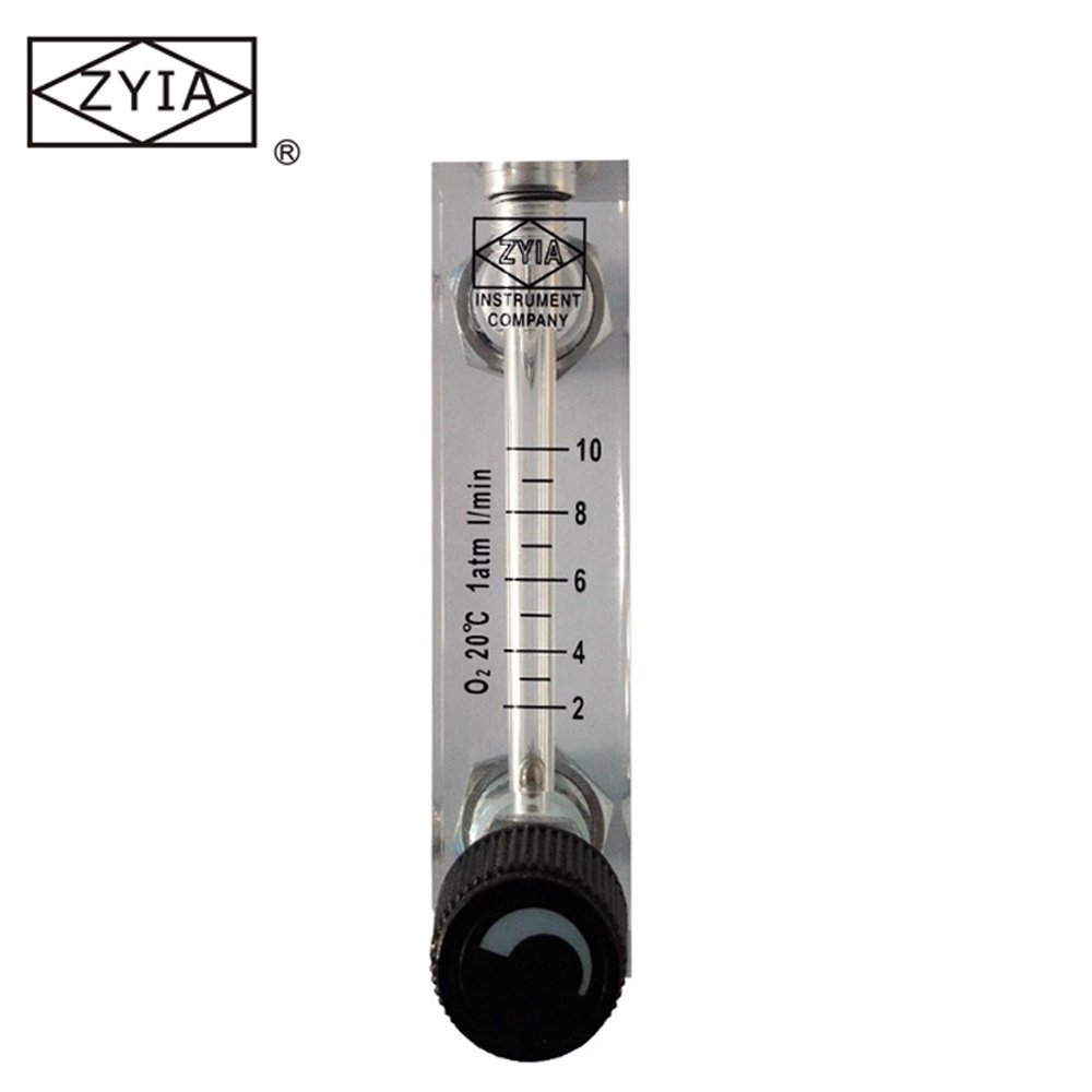 Acrylic N2 Gas Flow Meter With Regulation ,air Flowmeter,co2 Gas Flow Meter