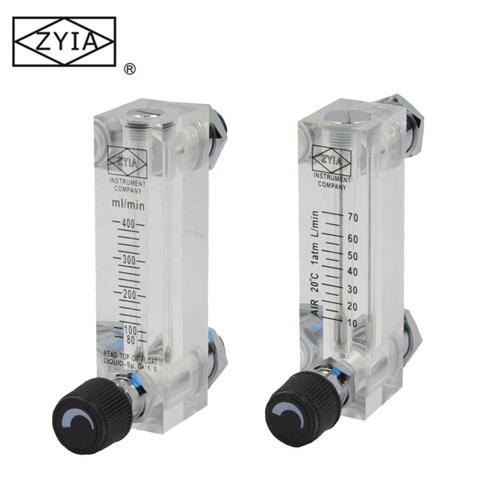 Acrylic N2 Gas Flow Meter With Regulation ,air Flowmeter,co2 Gas Flow Meter