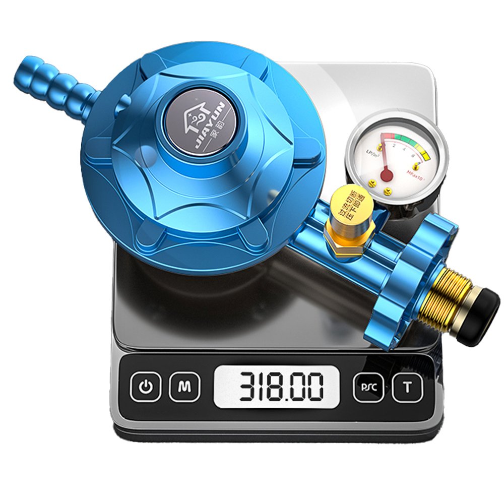 Factory Supply Low Gas Pressure Regulator With Meter, Gas Safety Device Regulator With Safety