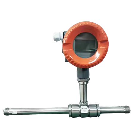 Hydraulic Oil Liquid Nitrogen Flow Meter Turbine Water Digital Turbine Flowmeter