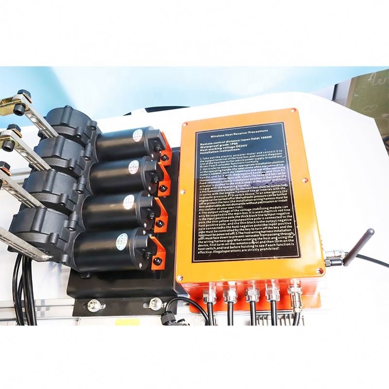 New Type 24V Waterproof Hydraulic Proportional Flow Valve Joystick Wireless Remote Control for Truck Crane