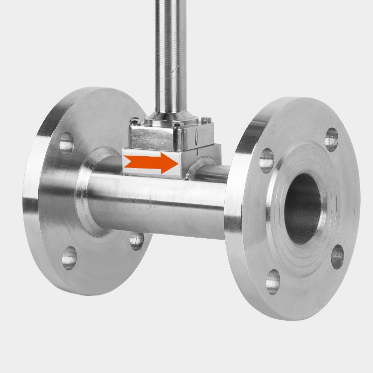 PL124 Digital DN50 Liquid Gas Vortex Flowmeter OEM Supported Air Flow Meter