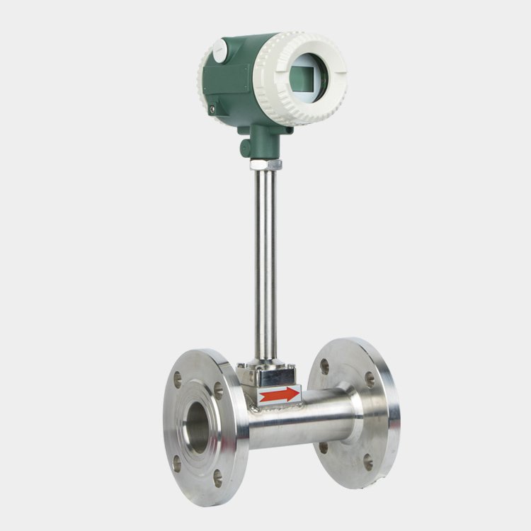 PL124 Digital DN50 Liquid Gas Vortex Flowmeter OEM Supported Air Flow Meter
