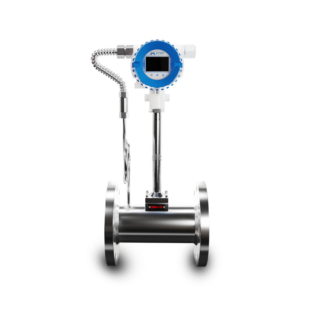 Biogas Argon Flowmeter CO2 LUGB Vortex Flowmeter ANSI300# Flange Best Price Vortex Flowmeter