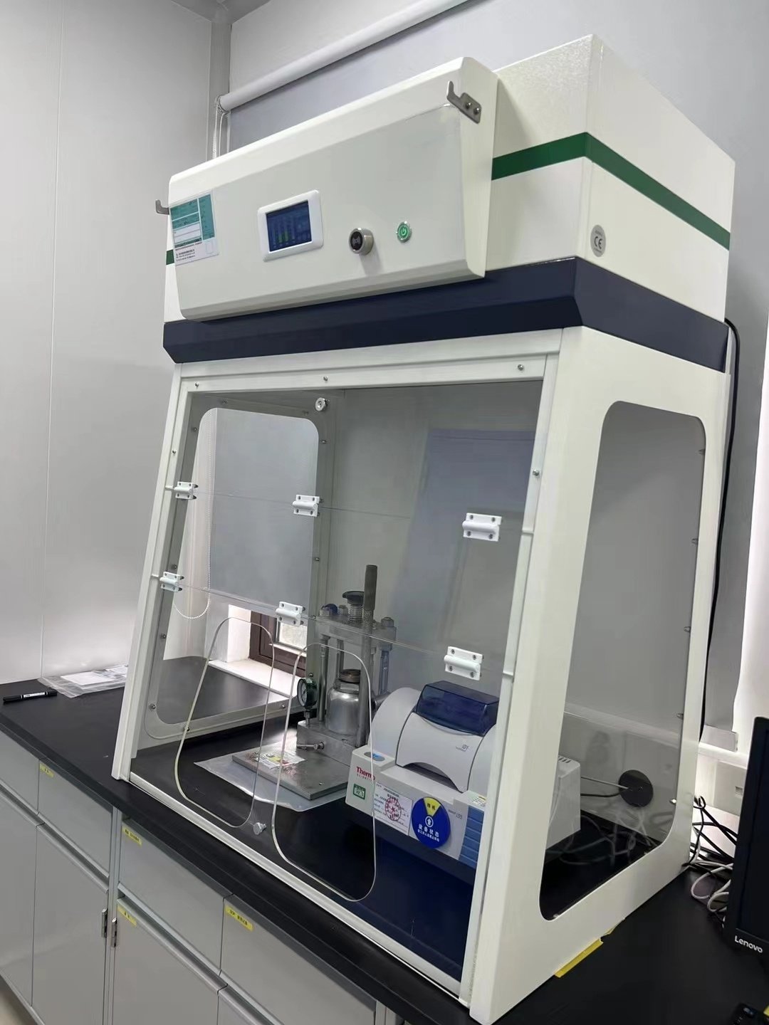 Clean Room Pharmaceutical Powder Safety Weighing Cabinet Negative Pressure Laminar Flow Hood for Weighing Powder and Liquid