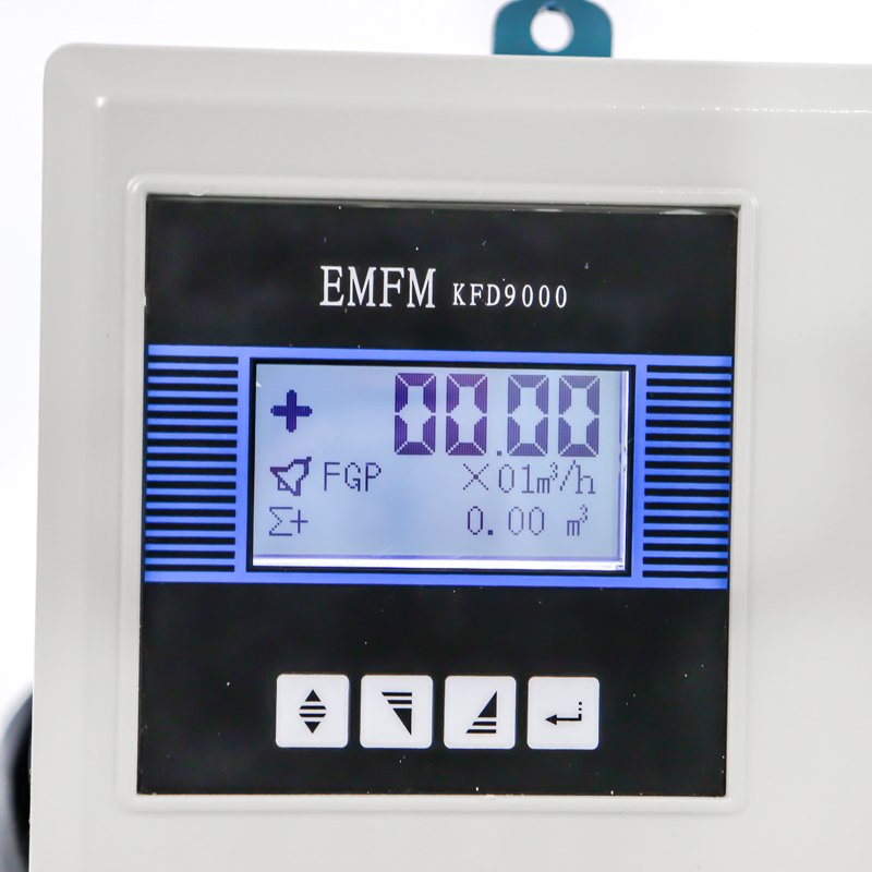Remote Type Electromagnetic Flow Meter Sewage Chemical Magnetic Flowmeter Manufacturer for Conductive Liquid
