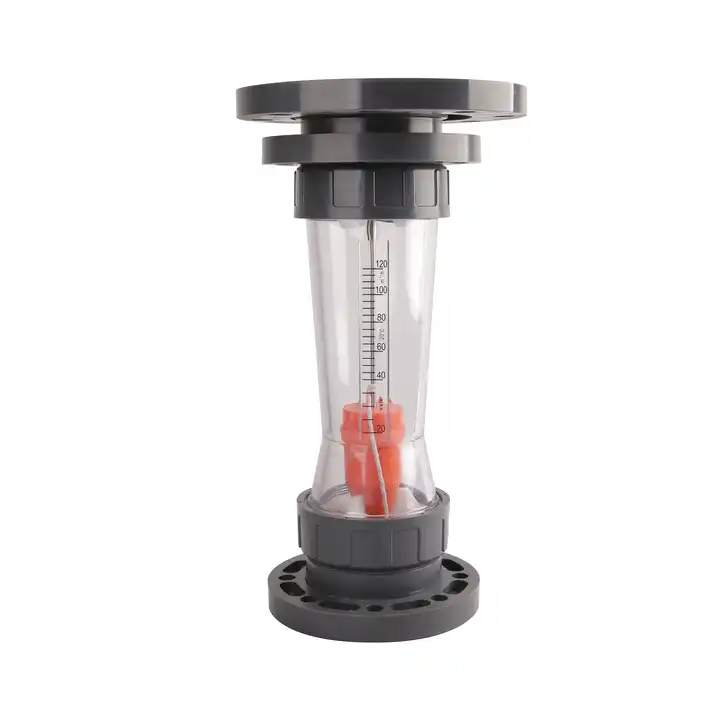 Flow Meter Rotameter Plastic PC PSU AS Float Type Plastic Water Treatment Flowtech Flowmeter