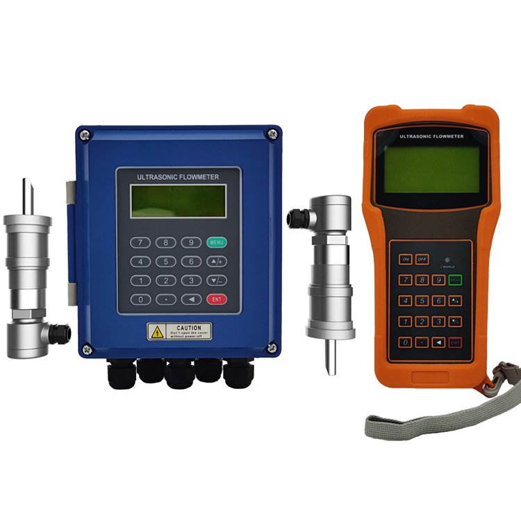 Waterproof Flexim Inline Ultrasonic Flowmeter Flow Meter Sensor