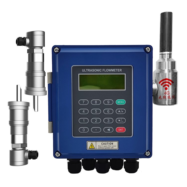 Waterproof Flexim Inline Ultrasonic Flowmeter Flow Meter Sensor