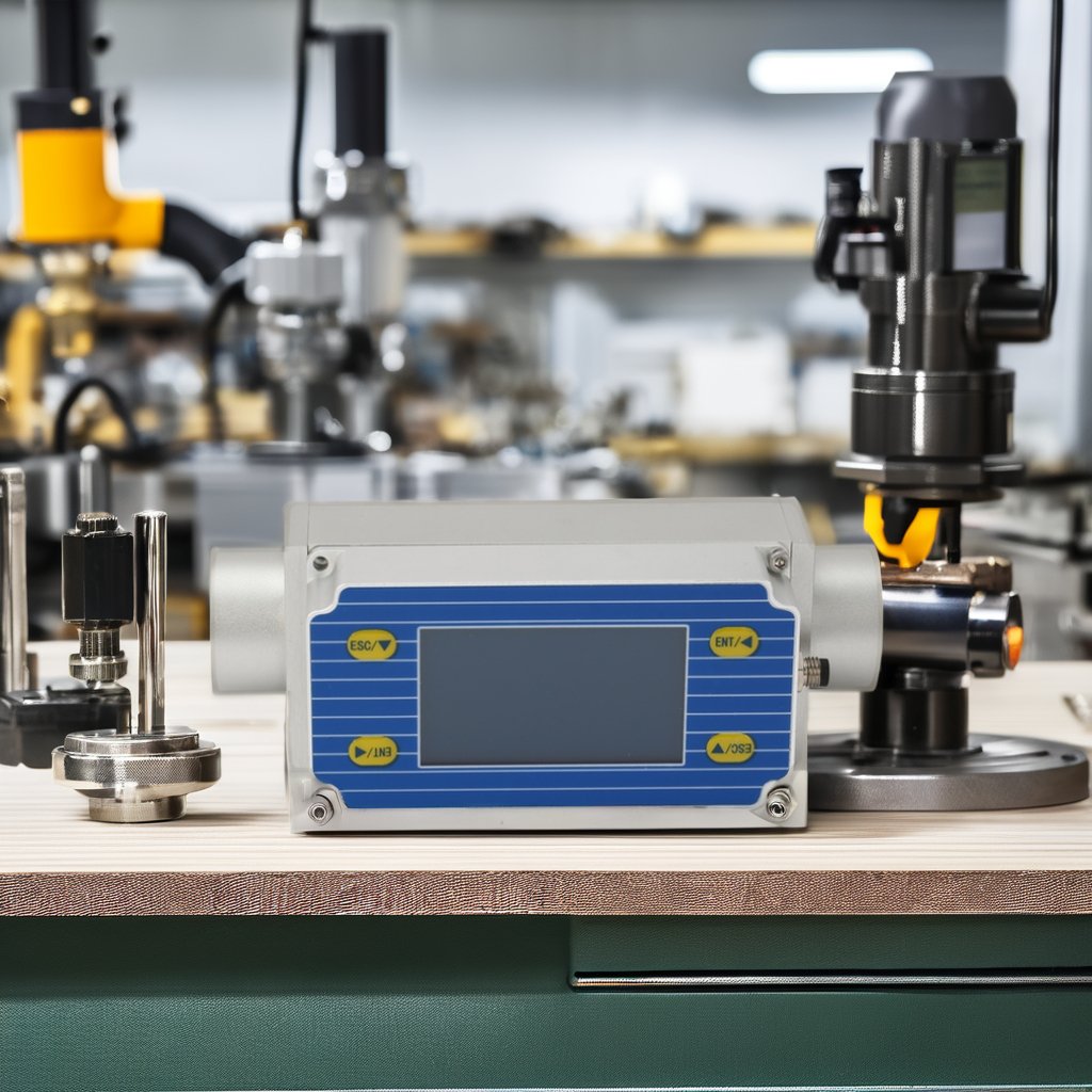 Digital Display Micro-Flow Controller Gas Mass Flow Meter for Nitrogen Compressed Air Water Oil OEM Supported