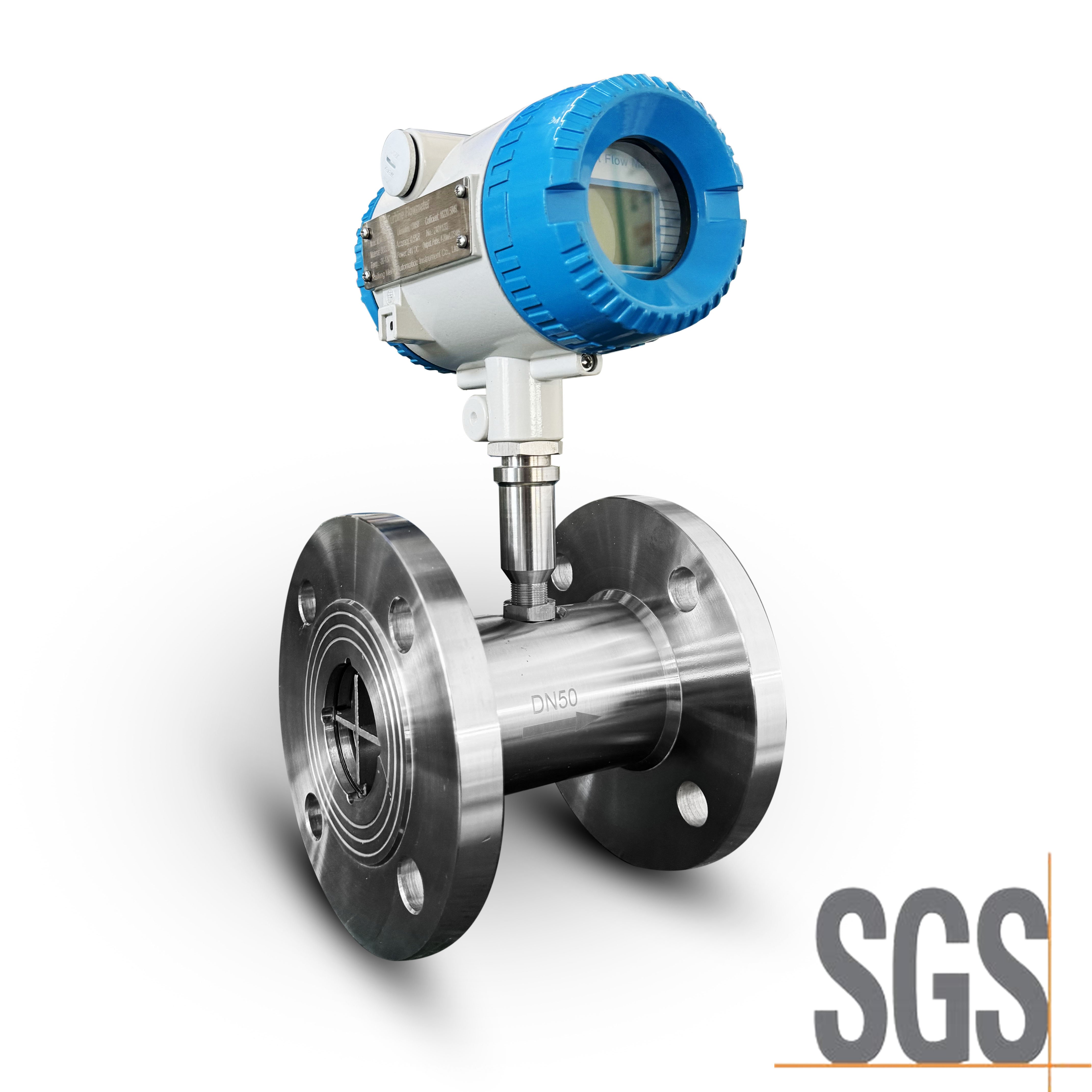Water ISO 9001 Certified Flow Meter 1 Inch Thread Turbine Flowmeter Explosion-proof Flow Meters Hydraulic Oil