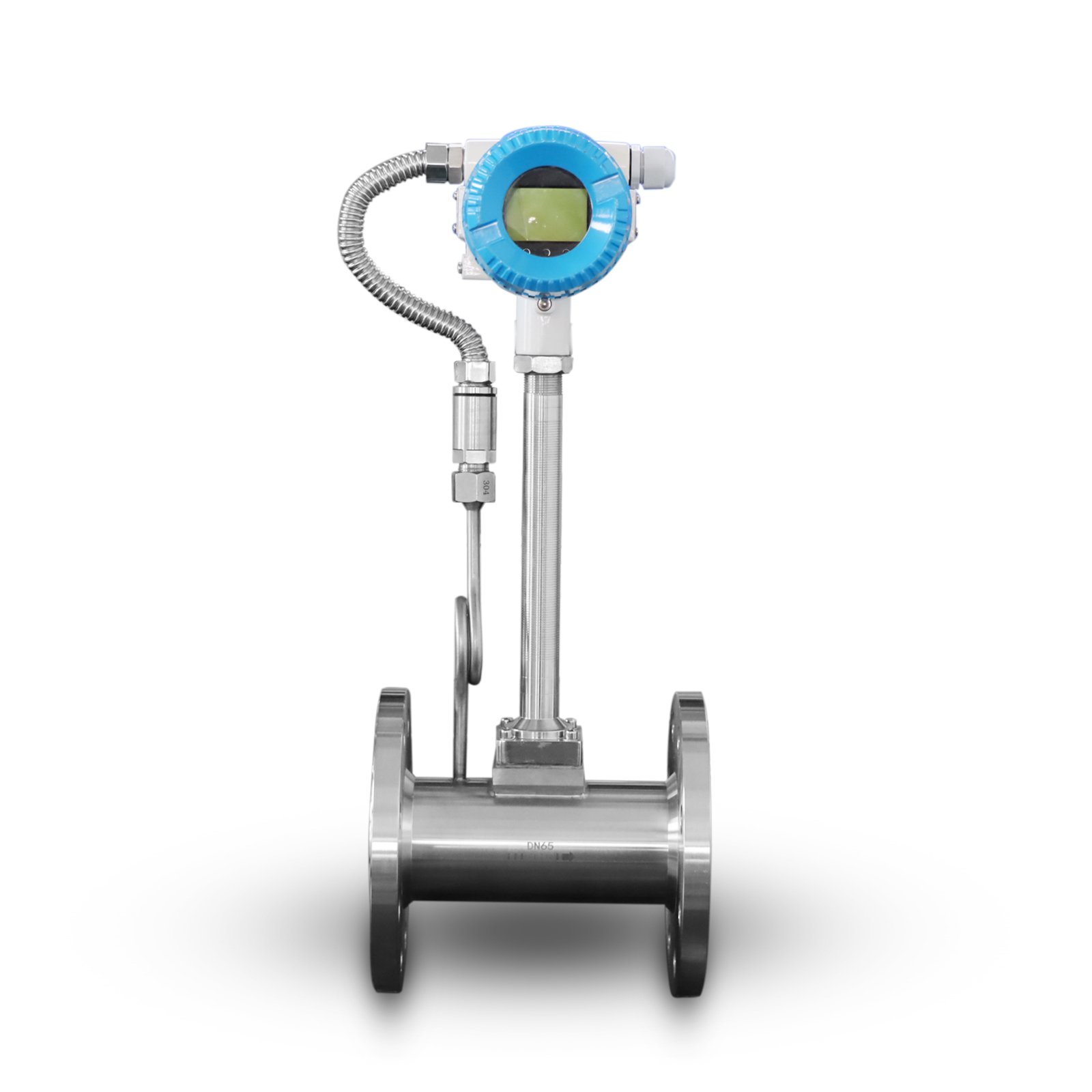 CE FCC ISO Certificates 3 Years Warranty Vortex Flow Meter
