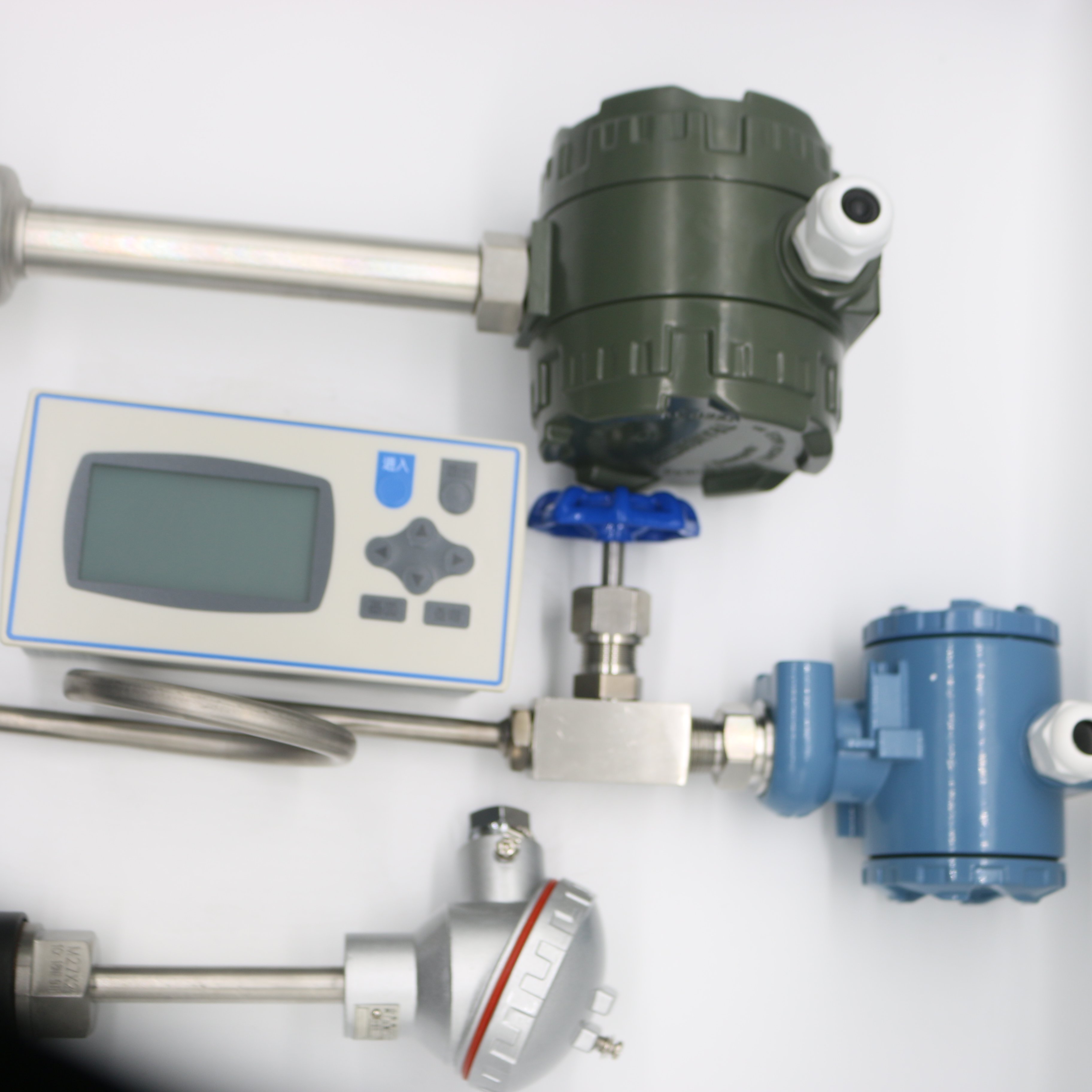 Teren-TFM DN50 Stainless Steel Vortex Flowmeter Gas Steam Flowmeters with RS485/4~20mA Supports Water Oil Liquid Air Medium