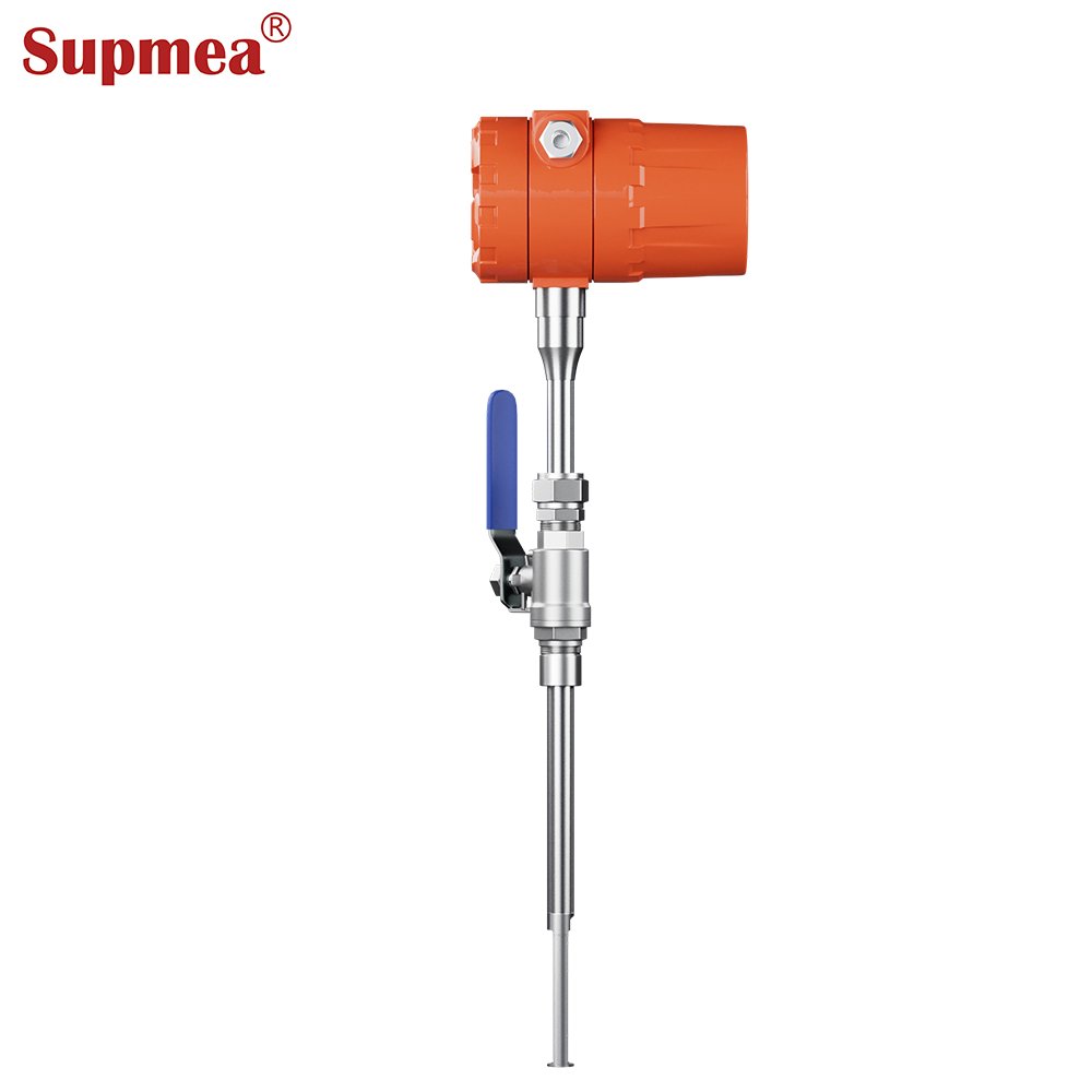 Industrial Stainless Shell Insertion Thermal Gas Mass Flowmeter Flow Meter