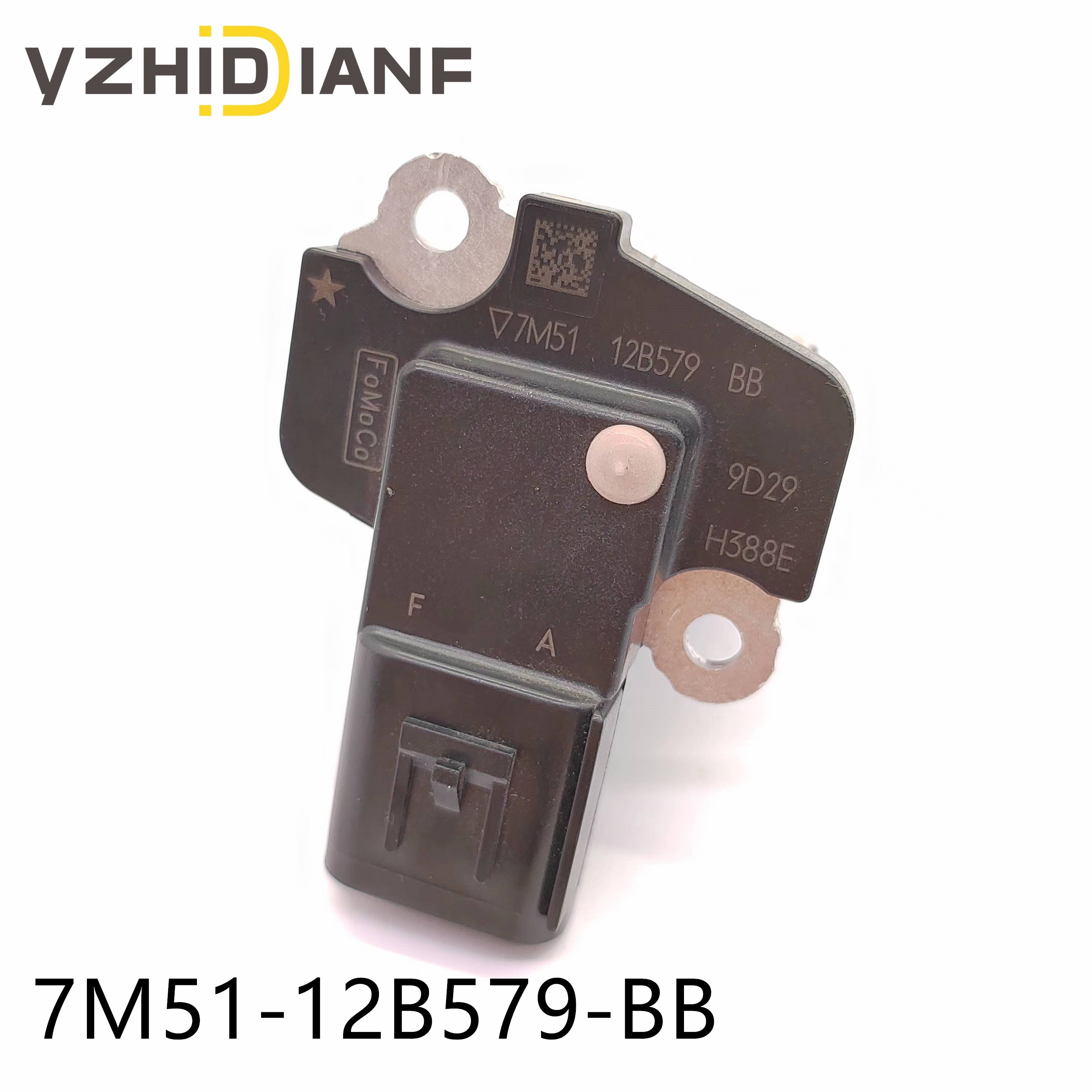 Auto Mass Air Flow Meter Sensor 7M51-12B579-BB 7M5112B579BB AFH70M-79 for Ford Focus C-Max Kuga Volvo C30 S40 V50