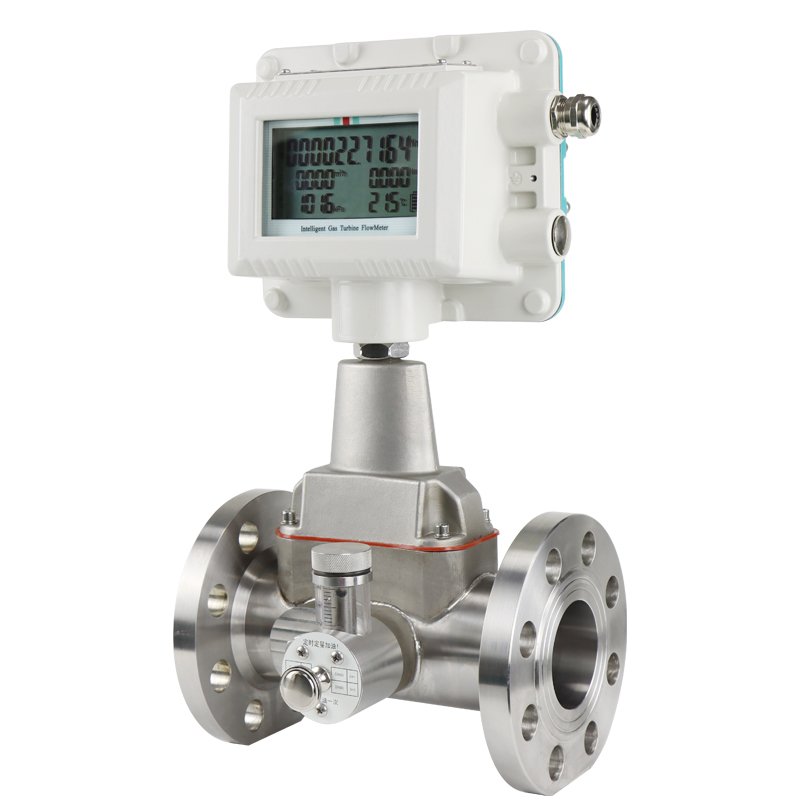 Natural Lpg Gas Cng Flow Meter Gas Meter Gas Turbine Flowmeter Sensor Air Flow Meter Lpg Gas Turbine Meter