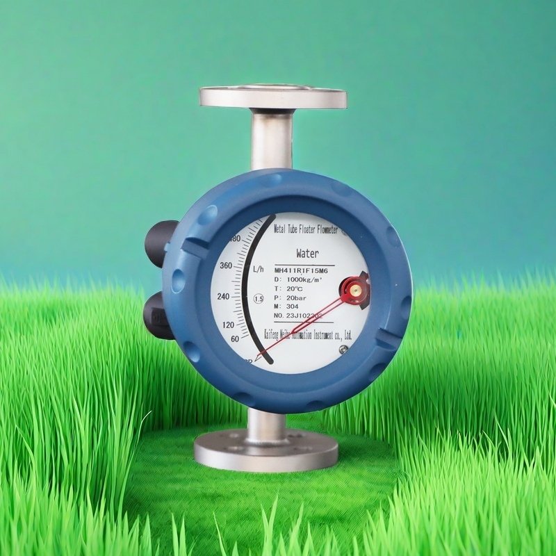 Variable Area Water Flow Meter 420ma Air Rotameter Metal Tube Float Rotameter