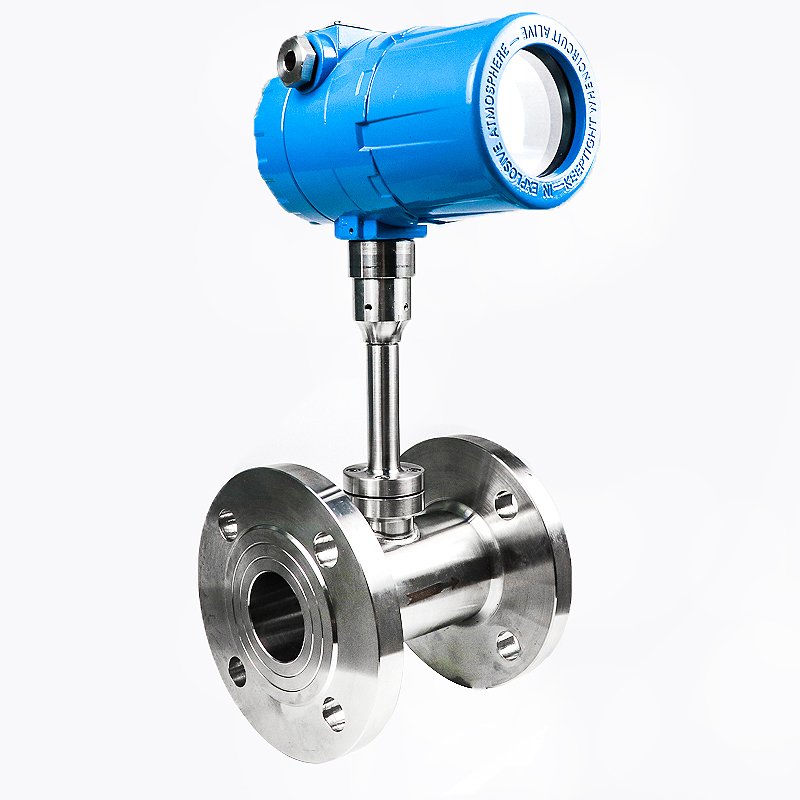 DN50 Gas Flow Measuring Device Thermal Gas Mass Flow Meter for Steam and Compress
