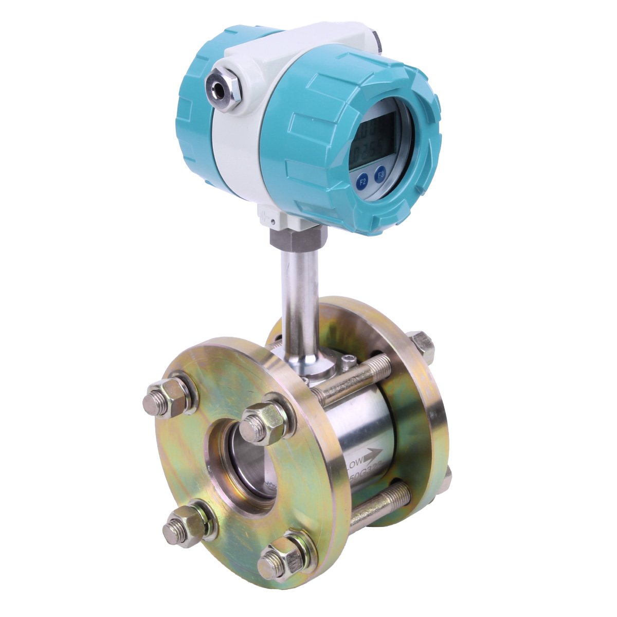 Fuel Oil Flow Meter Vortex-flanged DN300 150-1500m3/h Flanged Type Melbourne R&D Vortex Flowmeter Price