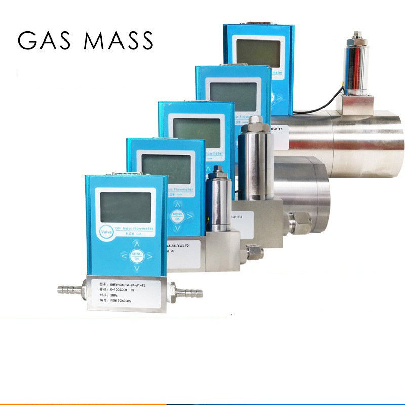 RS485 Digital N2 Gas Mass Flow Controller With Solenoid Proportional Valve