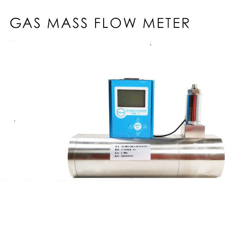 RS485 Digital N2 Gas Mass Flow Controller With Solenoid Proportional Valve