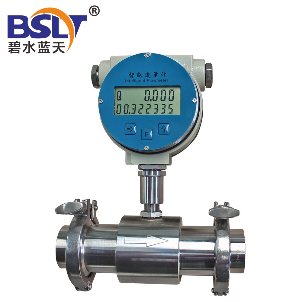 Stainless Steel Water Turbine Flow Meter Rotary Meters Measure Liquid Diesel Hydraulic Oil LPG Flowrate in Pipelines