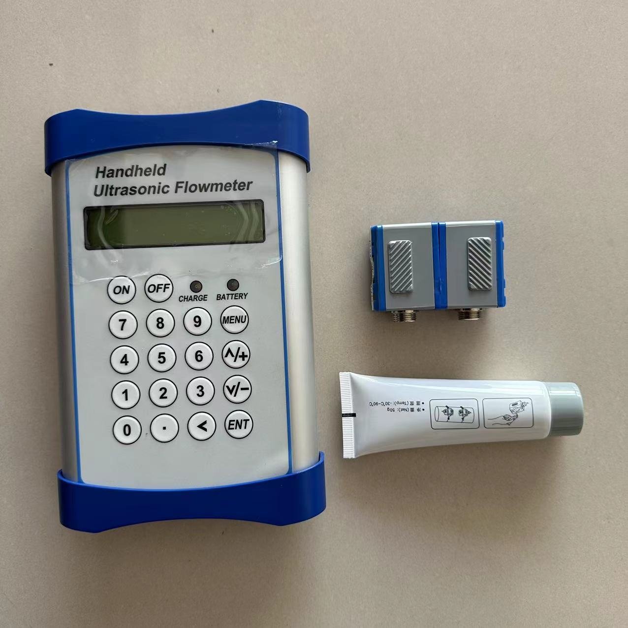 Smart Water Meter Ultrasonic Flowmeter Handheld Clamp-On Ultrasonic Flow Meter