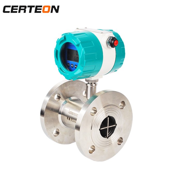 Dn50 Pulse Flow Control Turbine Flow Meter Flowmeter for Liquid 4 12 Inch Alcohol