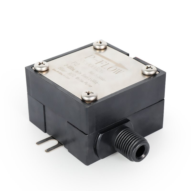 CX-P2 3-300ml/min High Accuracy Micro Hydraulic Lubricating Flowmeter Oil Fuel Glue Water Liquid Flow Meter Mini Flow Sensor