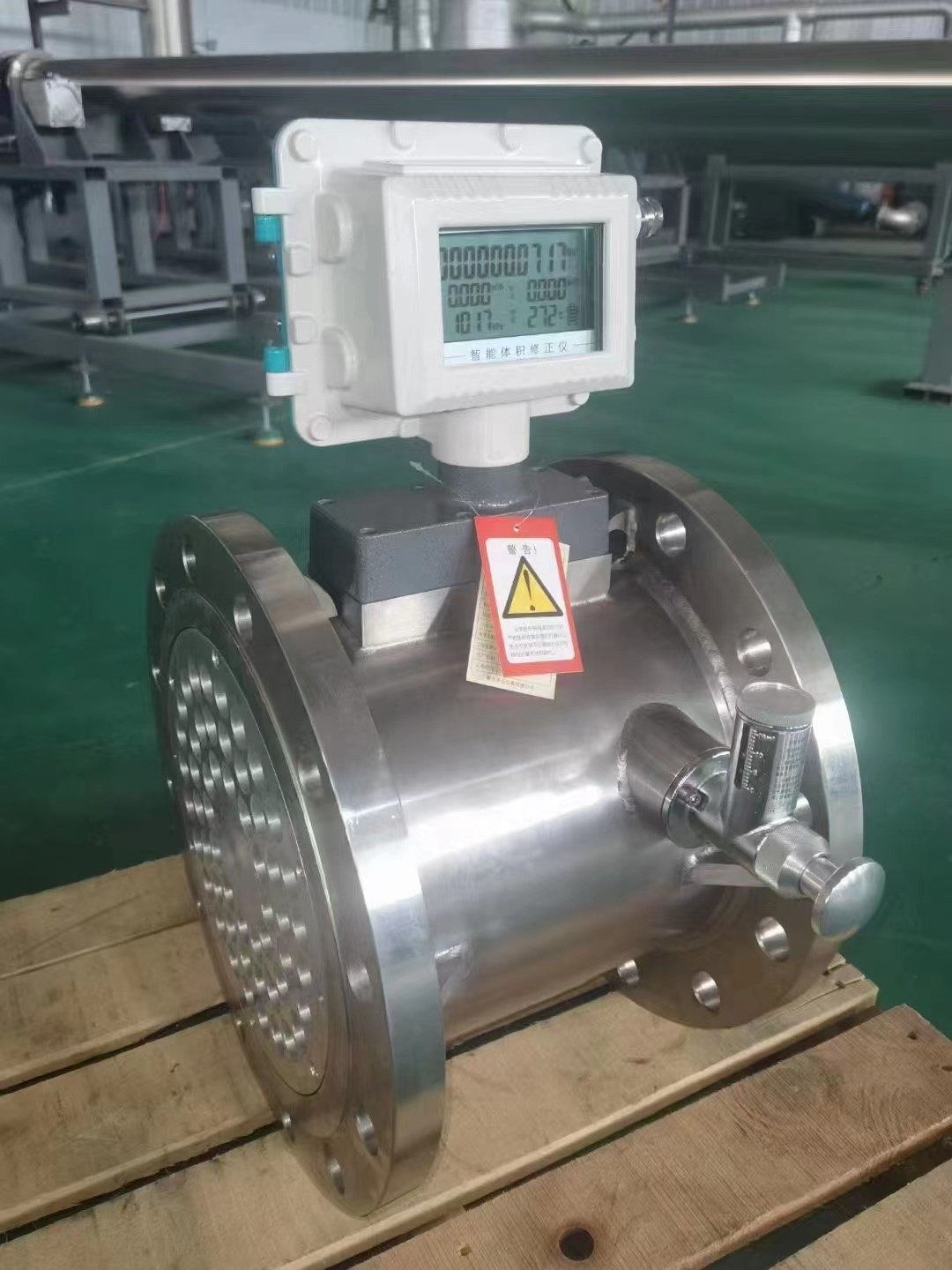 Gas Flowmeter Natural Gas Biogas Compressed LPG Neptune Air Gas Turbine Flow Meter