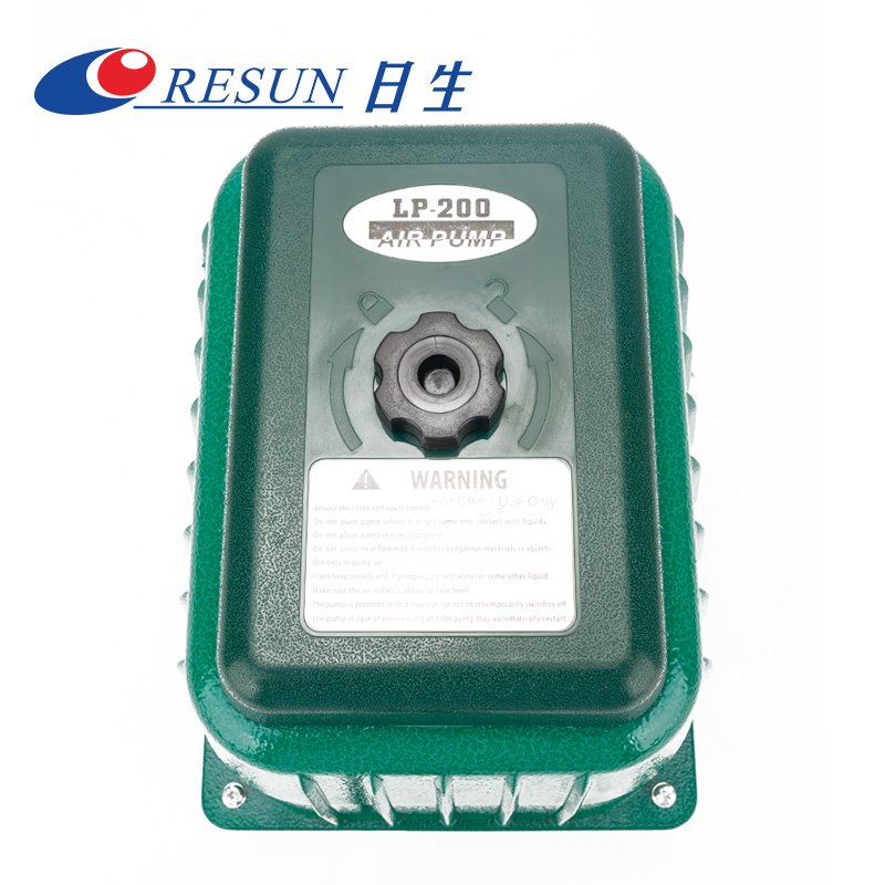 Resun LP-100 Low Noise air Pump With Aluminum Housing Oxygen Pump Aerator Used for Sewage Treatment air Pump