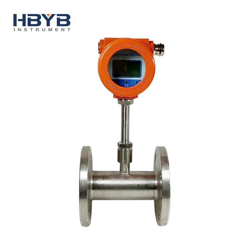 air Hydrogen Natural Gas Thermal Gas Mass Flow Meter Converter Atex Ammonia Gas Flow Meter Thermal Mass Flow Meter