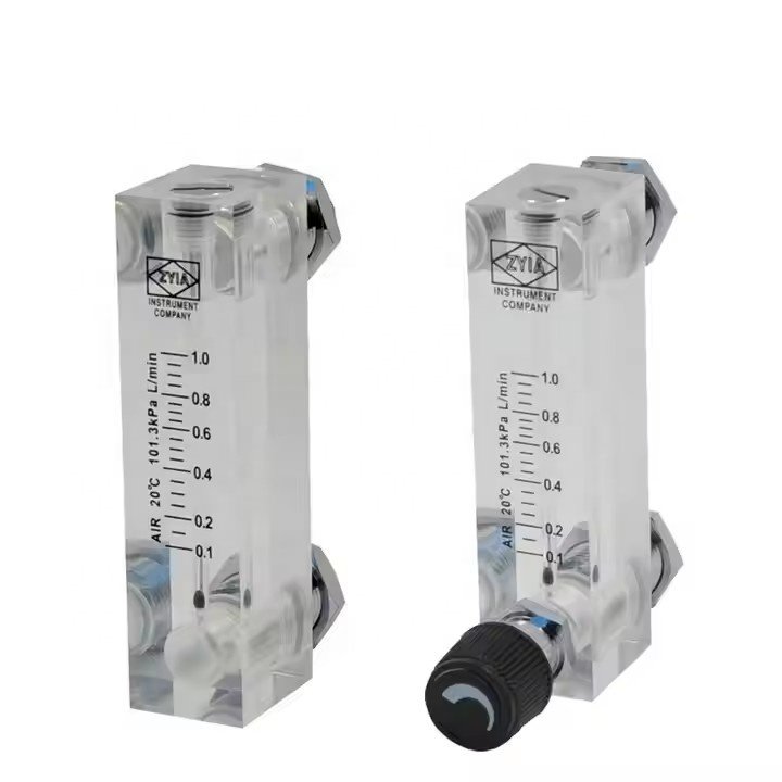 Factory Price Magnetic Digital air Flowmeter Acrylic Adjustment Panel Mounted Type Portable Oxygen Gas Flowmeter Rotameter