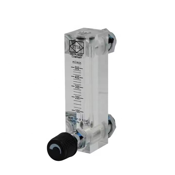 Factory Price Magnetic Digital air Flowmeter Acrylic Adjustment Panel Mounted Type Portable Oxygen Gas Flowmeter Rotameter