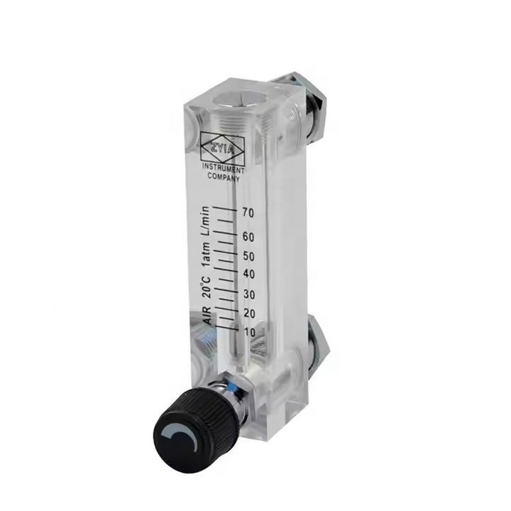 Factory Price Magnetic Digital air Flowmeter Acrylic Adjustment Panel Mounted Type Portable Oxygen Gas Flowmeter Rotameter