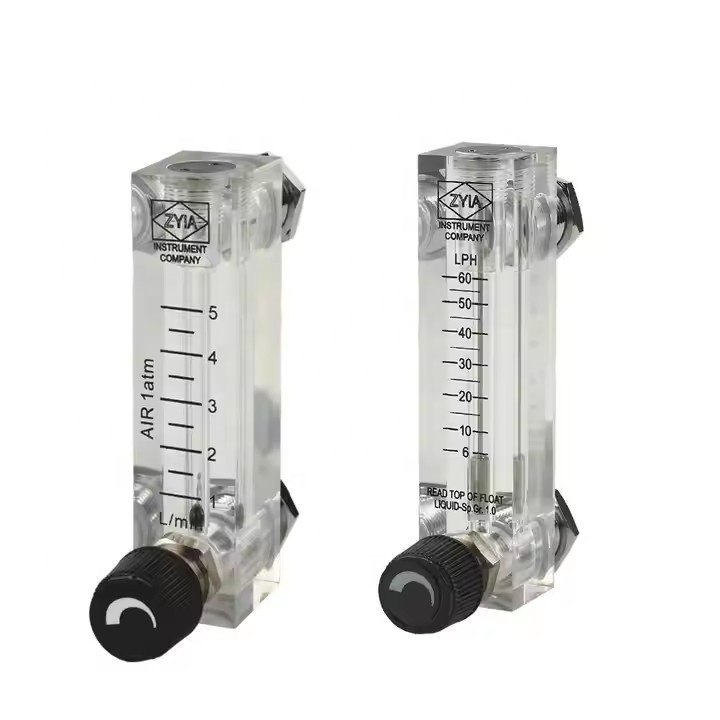 Factory Price Magnetic Digital air Flowmeter Acrylic Adjustment Panel Mounted Type Portable Oxygen Gas Flowmeter Rotameter