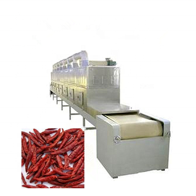 Industrial Continuous Belt Type Microwave Dryer Machine for Tea Herbal Leaf Dehydrator Sterilization Dryer Machine