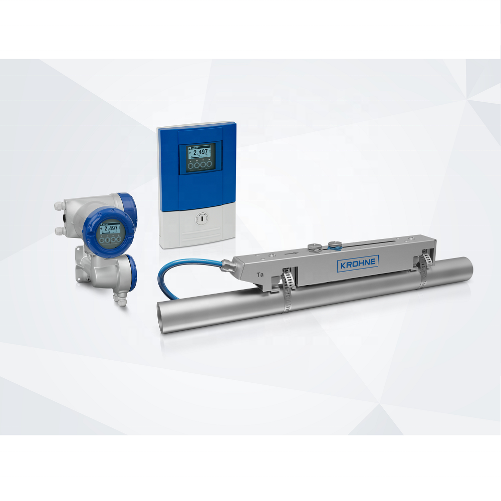 Original Krohne OPTISONIC 6300 Ultrasonic Clamp-on Flowmeter for Flow Measurement of Liquids