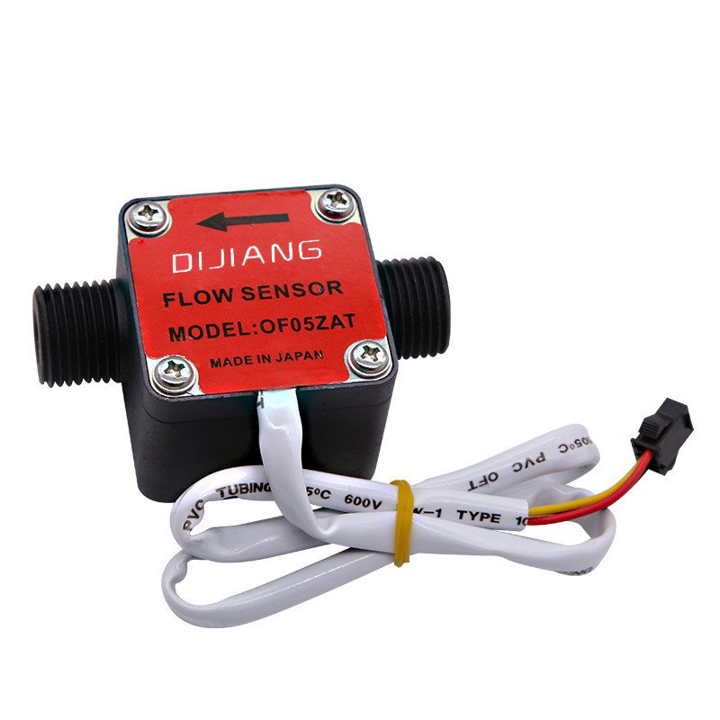 DIJIANG Plastic Gear Flow Meter for Metering Viscosity Liquids Oil Fuel Diesel Generator Wine Ethanol Water Flowmeter 3.5 - 24V
