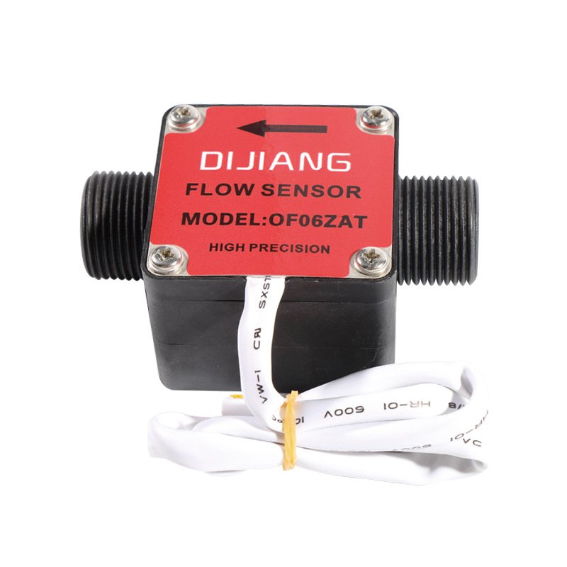 DIJIANG Plastic Gear Flow Meter for Metering Viscosity Liquids Oil Fuel Diesel Generator Wine Ethanol Water Flowmeter 3.5 - 24V