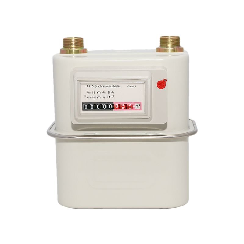 Intelligent Digital Aluminum Household Gas Meter Customizable G1.6 Natural Gas Water Meters Product Category
