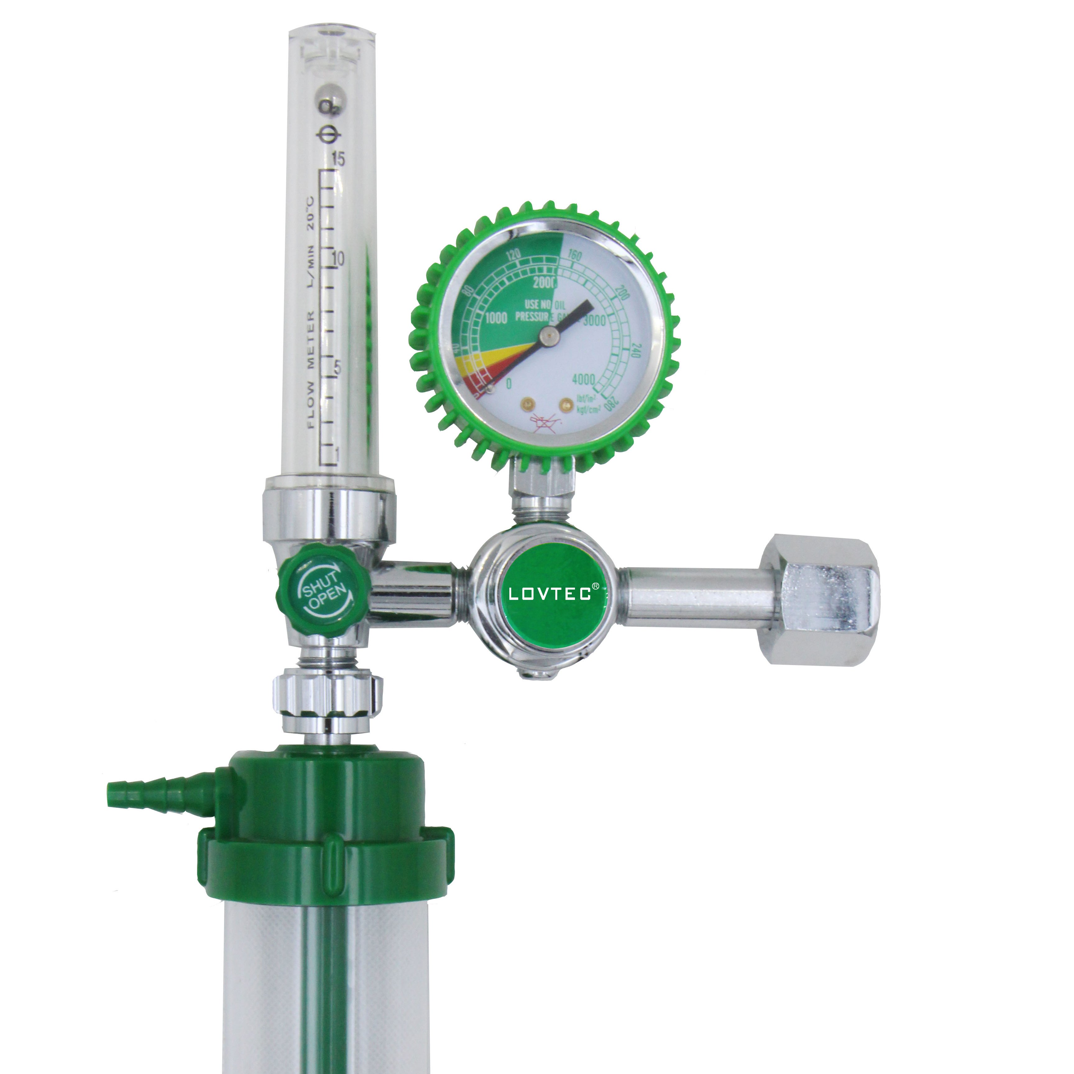 Medical Oxygen Inhaler,oxygen Regulator With Humidifier for Ambulance, Gas Regulator With Flow Meter